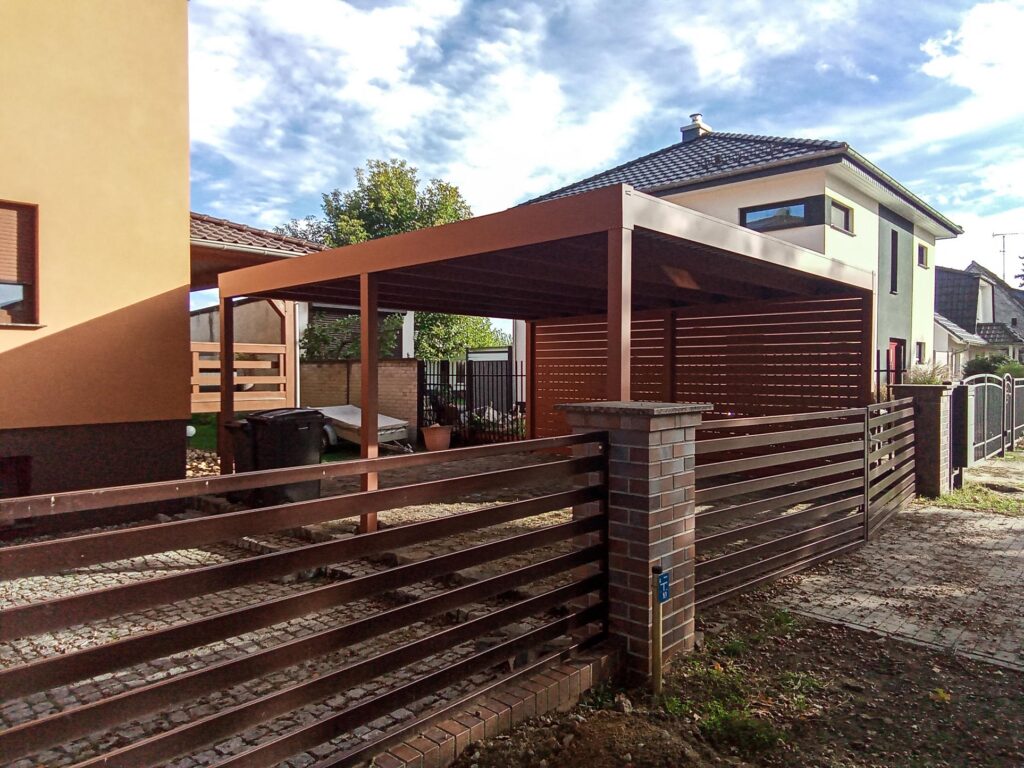 Flachdachcarport C600+ (266)