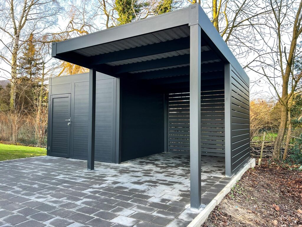 Flachdachcarport C600+ (267)