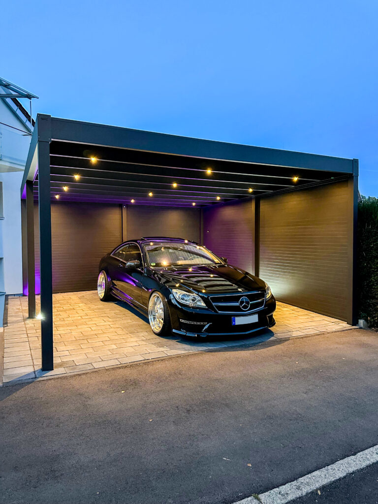 Flachdachcarport C600+ (319)