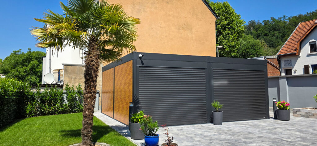 Flachdachcarport C600+ (351)