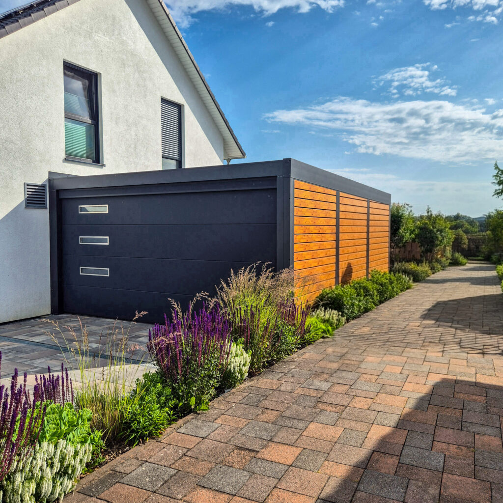 Flachdachcarport C600+ (363)