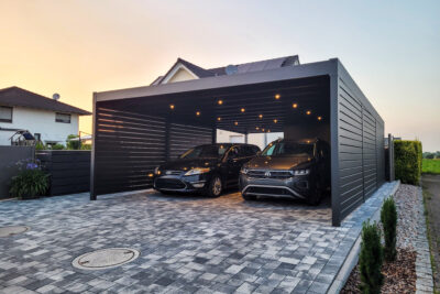 Flachdachcarport C600+ (368)
