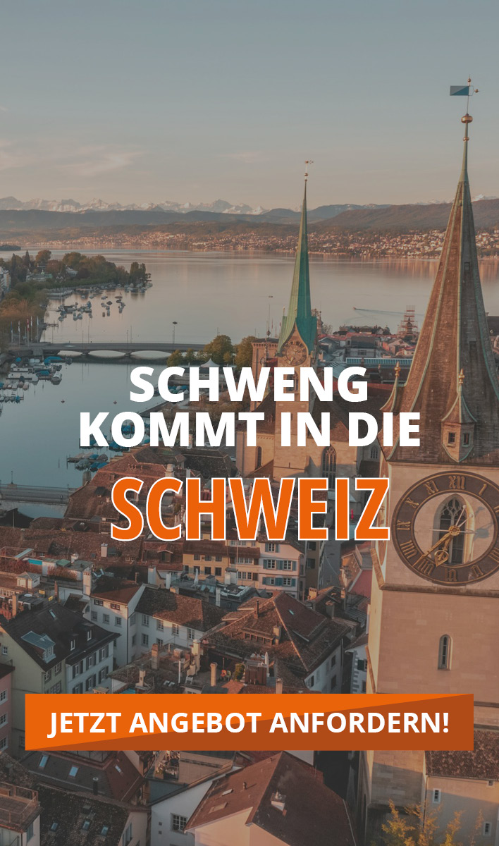 Ankündigung Schweiz Website Hoch