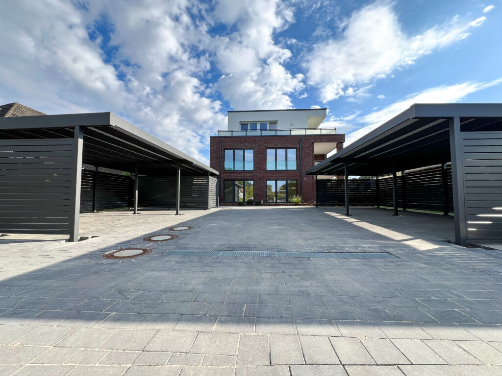 Flachdachcarport C600+ (397)