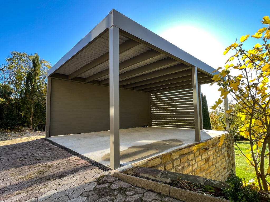 Flachdachcarport C600+ (406)