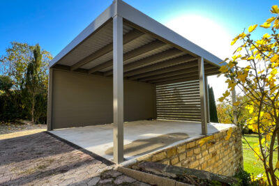 Flachdachcarport C600+ (406)