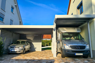 Flachdachcarport C600+ (415)