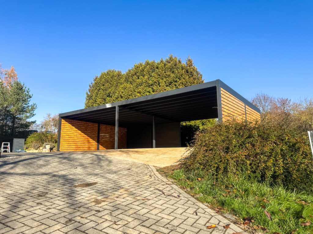 Flachdachcarport C600+ (420)