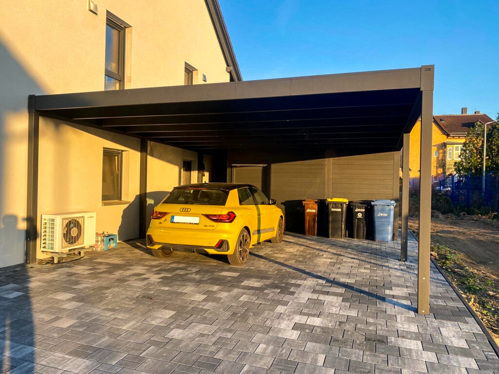 Flachdachcarport C600+ (422)