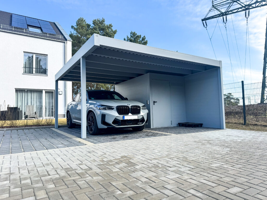 Flachdachcarport C600+ (459)