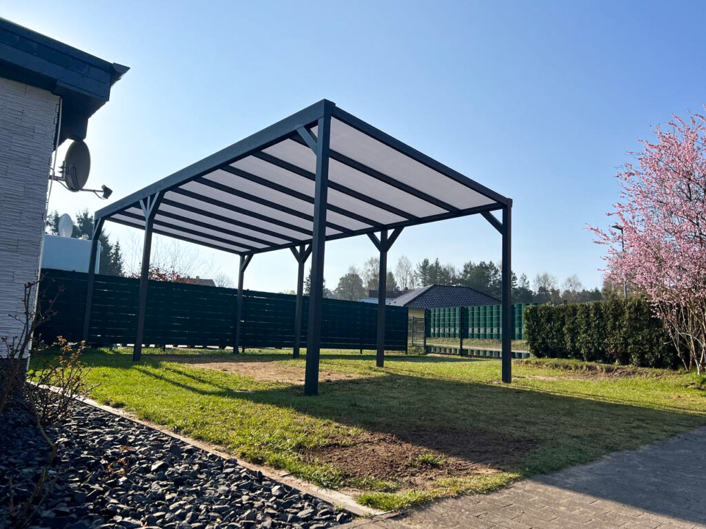 Pultdachcarport S400 (103)