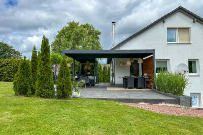 Flachdachcarport C600+ (466)