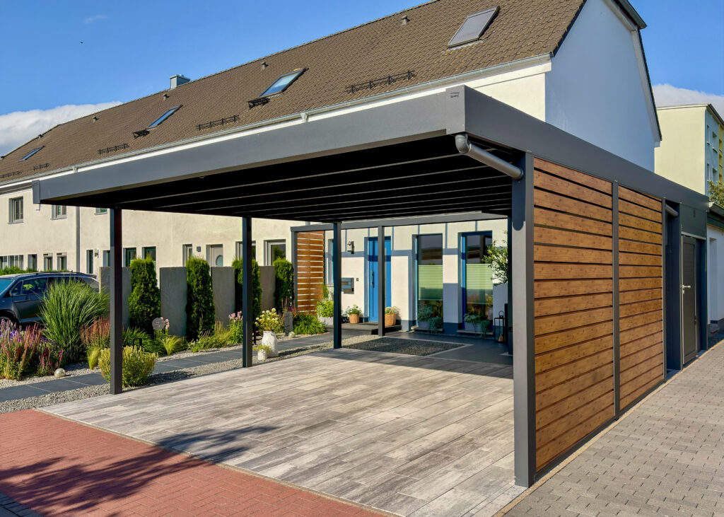 Flachdachcarport C600+ (485)